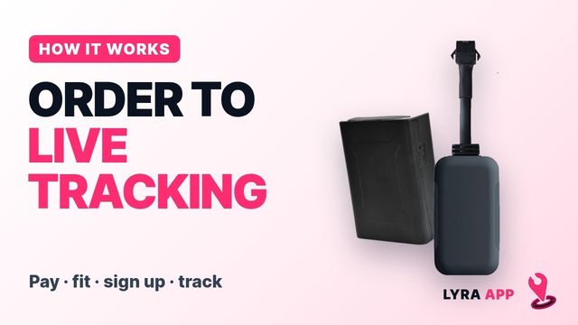 How LYRA works: from your order to live tracking